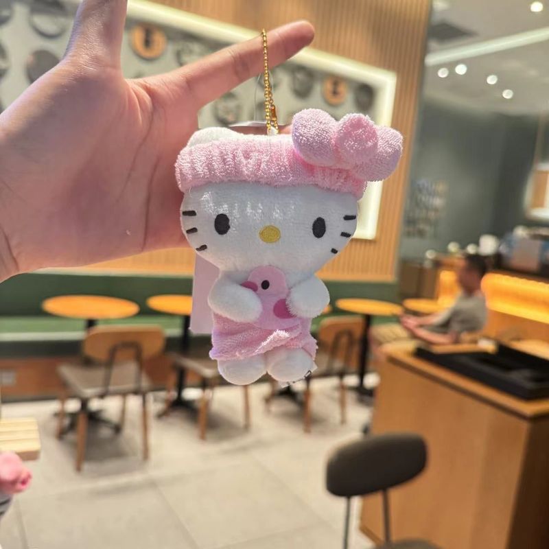卡通动漫网红明星同款KT猫系列钥匙扣挂件女生背包饰品kt挂饰批发|undefined