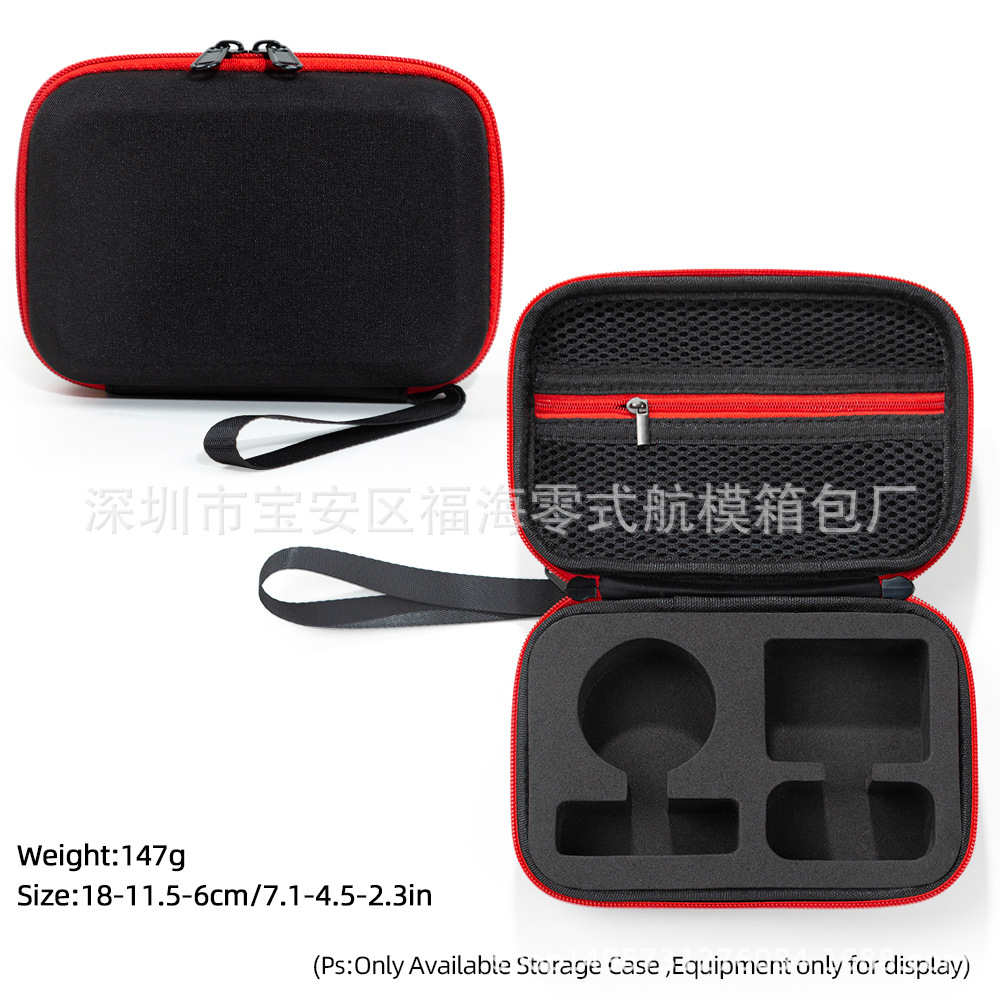 Adecuado para Insta 360 go3 deportes bolsa de la cámara portátil resistente a la presión accesorios bolsa de almacenamiento de mano PTZ bolsa