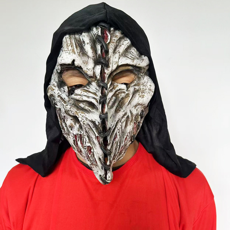Transfronterizos Hot Conjuring 2 máscaras de monjas Halloween aterrador fantasía horror aterrador capuchón de látex monjas image 21
