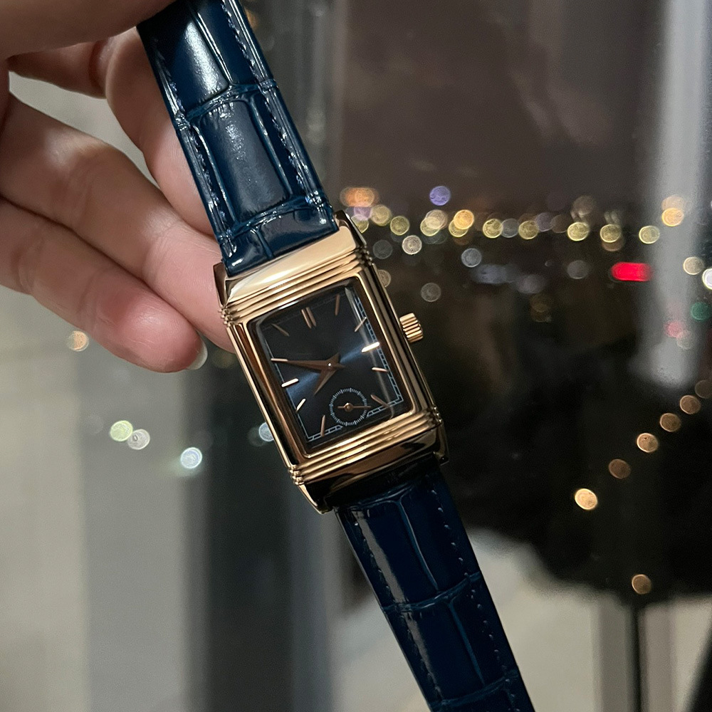 Cross-Border Hot-Selling J Flip Stainless Steel Women's Quartz Watch Quartz Watch Dm034