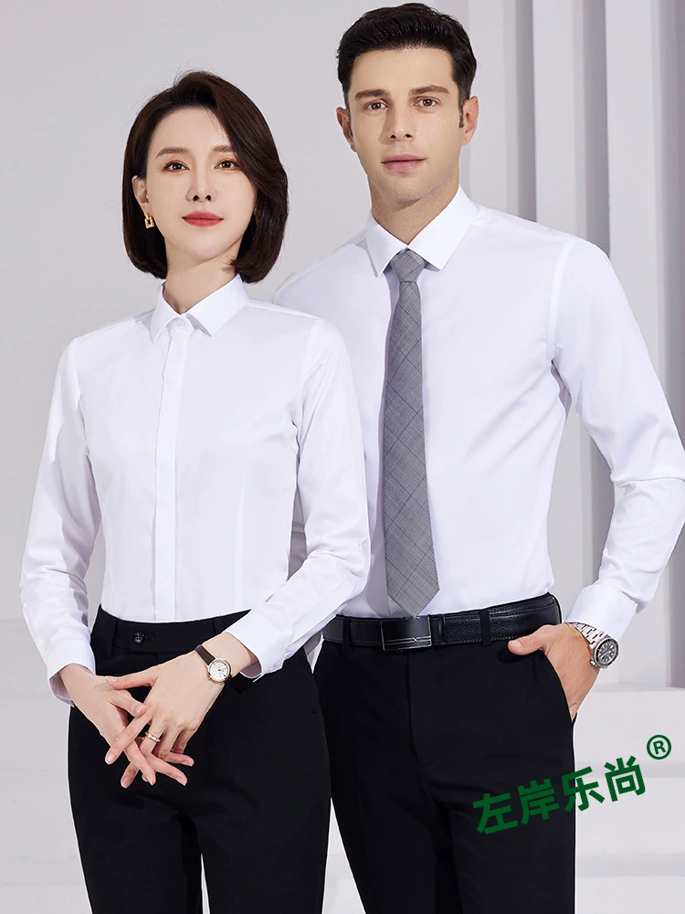 Элитная белая хлопковая синяя рубашка, Slim Fit, 100% хлопок