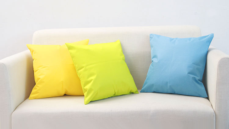 Fashion Solid Color Pvc Pillow Cases display picture 3