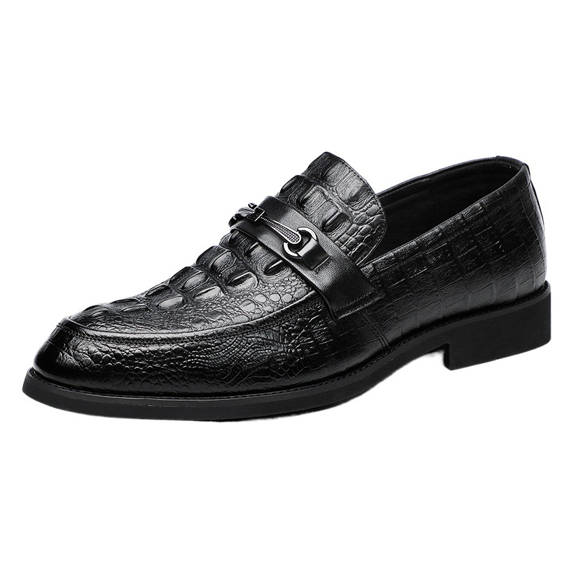 Primavera primera capa de piel de vaca desgaste formal zapatos de cuero de los hombres de cuero genuino de negocios casuales de los hombres de Corea señaló Caballero zapatos de los hombres británicos