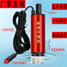电动抽油泵12V直流柴油加油机24v潜水泵油抽子加油220v自吸油泵厂