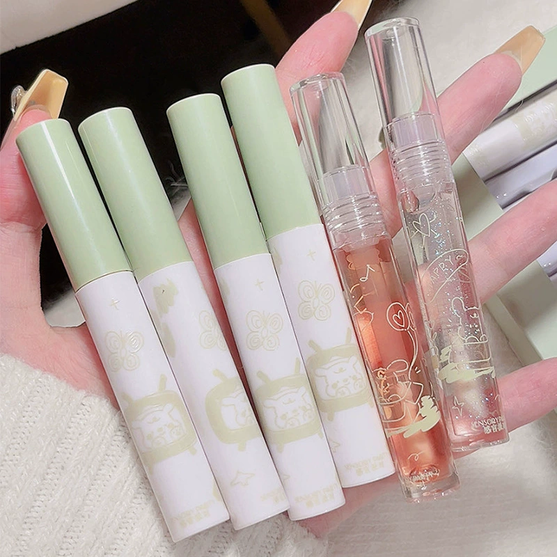 感官派对 Fresh lip gloss, матовый набор, увлажняющий бальзам для губ, оптом