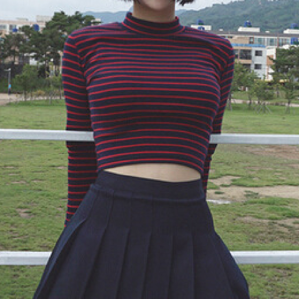 Striped Long Sleeve Top