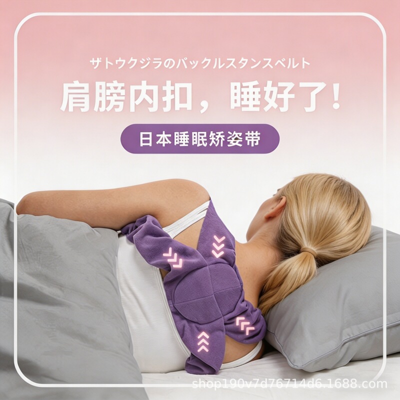 Sleep correction belt for straightening the chest and back, correcting hunchback, invisible elastic belt for posture correction, breathable back corrector, shoulder opening belt Sleep correction belt for straightening the chest and back, correcting hunchback, invisible elastic belt for posture correction, breathable back corrector, shoulder opening belt