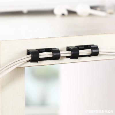 undefined3 autohesion wire fixed Cable Manager Network cable Storage Finisher data line Clip Fixing clip Wire clampundefined