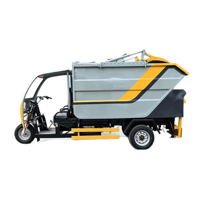 bin garbage truck, Elektrik zibil maşınları