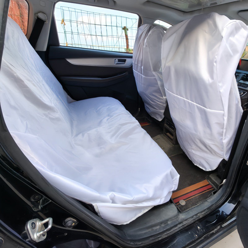 Full-cover car seat covers, anti-dirt and anti-stain, universal size, Amazon cross-border ebay full rear seat three-piece set