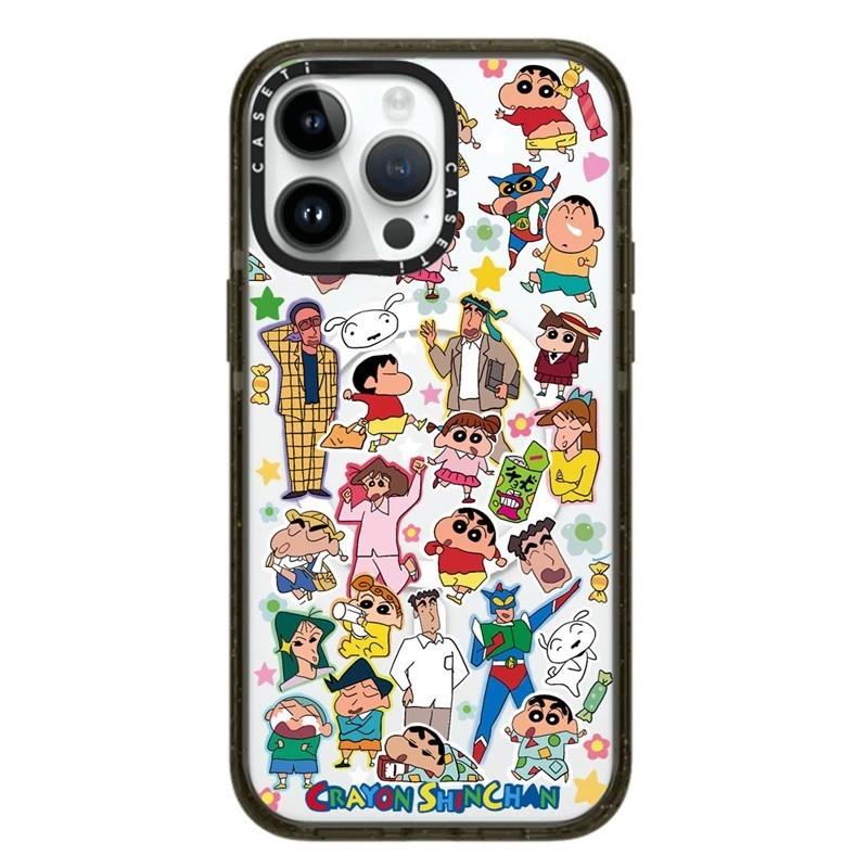 C-Shell Phone Case Co-Branded with Crayon Shin-Chan, Suitable for iPhone 16 Pro Max, Apple Cartoon 17, Magnetic Attraction C-Shell Phone Case Co-Branded with Crayon Shin-Chan, Suitable for iPhone 16 Pro Max, Apple Cartoon 17, Magnetic Attraction