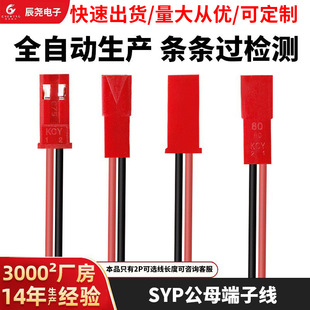 Syp Quick Terminal Line Black and Red Connector Custom Terminal Block Connector Quick Connector Quick Connector Terminal