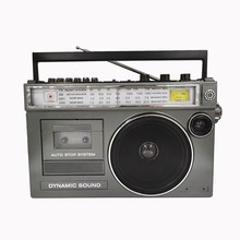 70年代復古盒式磁帶收錄機帶藍牙/USB/TF功能-1500