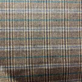 棕色毛呢布料外套西装大衣马甲半裙背心裁缝衣服布料设计师服装布