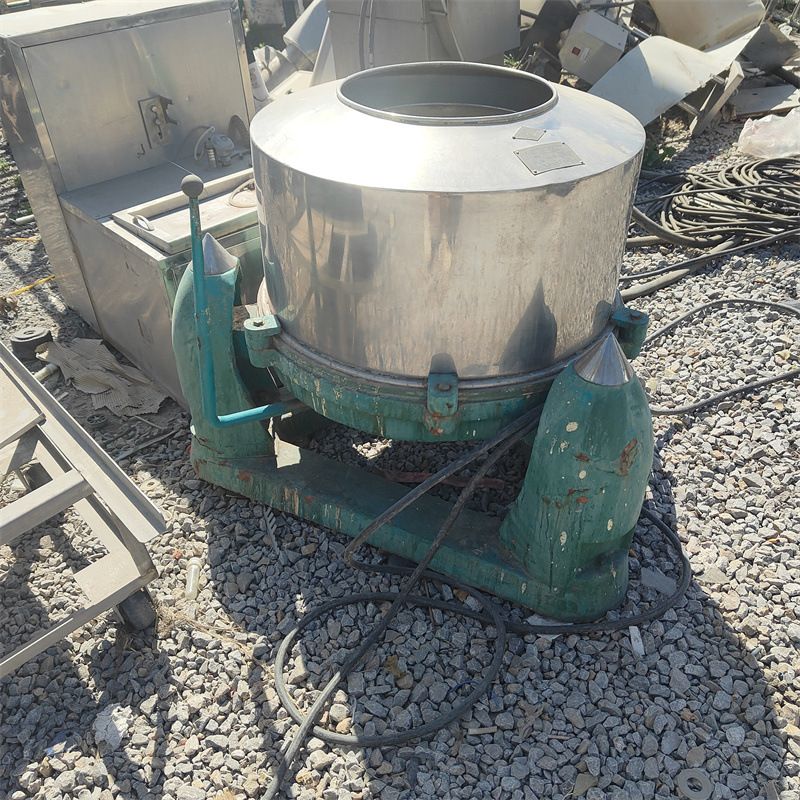 处理二手不锈钢三足离心机 化工真空分离设备  三足式固液分离机