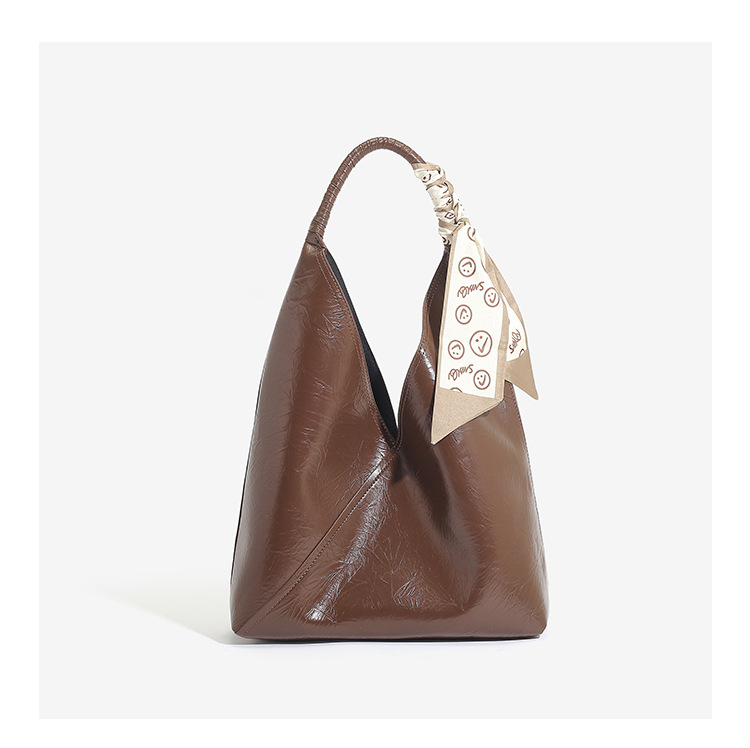 Borsa tote per il tempo libero per madre e figlio di grande capacità 2024, borsa da donna a tracolla singola in tinta unita di fascia alta_voghion.com