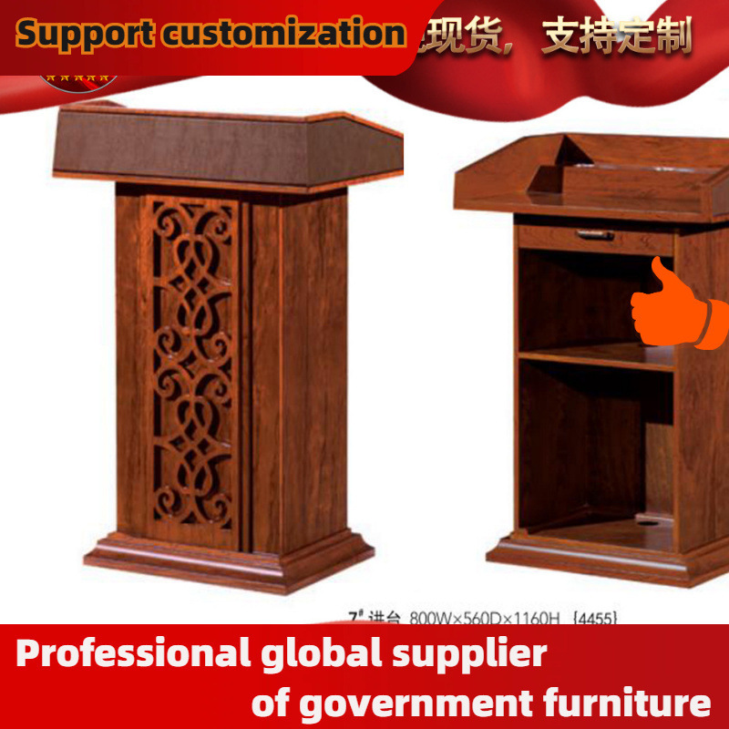 Cross-Border Factory Long Table, Administrative Office Furniture, Training Table, Adjustable Podium, Podium, Conference Table 1.5m