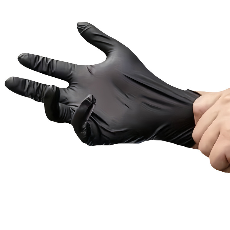 跨境爆款代发新品一次性丁腈手套防水食品级丁晴nitrile gloves|undefined