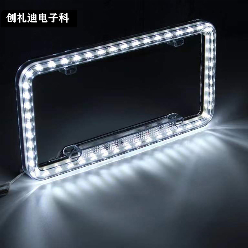 LED License Plate Light, USA/South America Standard
