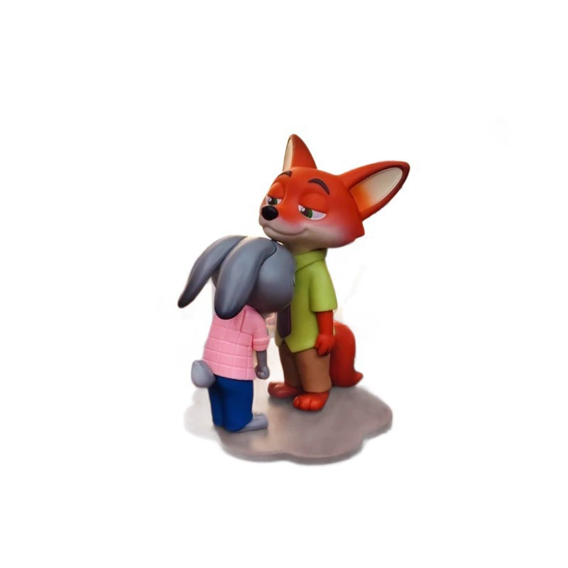 Обязательная коллекция Sweet Reliance 52TOYS Zootopia Ника и Джуди обнимающая кукла, слепая коробка, фигурка-украшение