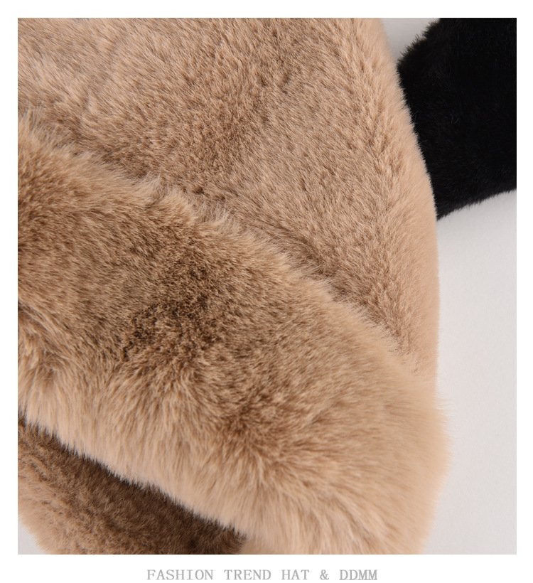 Cute puppy plush for children to ride in winter, keep warm, thicken ear protection, toe cap, cartoon Lei Feng hat_voghion.com