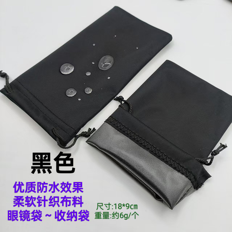 Mayorista gafas de sol bolsa de gafas de sol bolsa de almacenamiento impermeable bolsa de tela de ojos de alta calidad para hombres y mujeres bolsa de polvo en stock