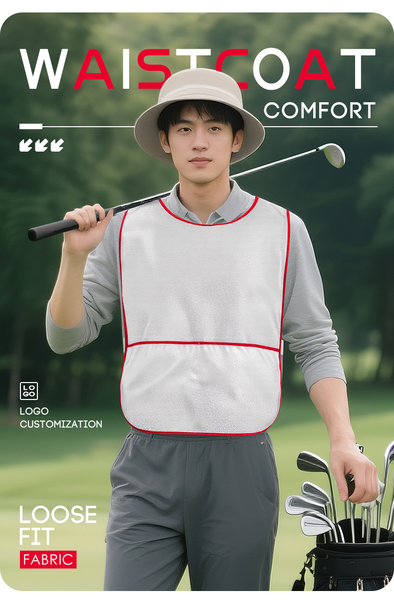 Áo ba lỗ golf PGM nam nữ dáng rộng, mẫu mỏng bốn mùa, in logo — Màu xám [logo in/cắt rời/mẫu mỏng bốn mùa] YF857, Màu trắng [logo in/cắt rời/mẫu mỏng bốn mùa] YF857, Màu cam [logo in/cắt rời/mẫu mỏng bốn mùa] YF857, Màu xanh hải quân [logo in/cắt rời/bốn mùa mỏng] YF857 chi tiết 4