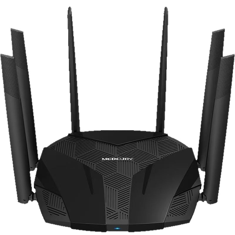 Mercurio 1900M Dual Gigabit D196G Router inalámbrico 5G de doble banda de alta velocidad a través de la pared inteligente de red de doble banda 5G
