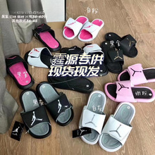 夏季纯原美式拖鞋飞人外穿魔术贴运动防滑网红潮流拖鞋男女代发批
