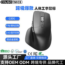 G30G无线2.4G鼠标商务办公无声人体工学鼠标  工厂直销电商爆款