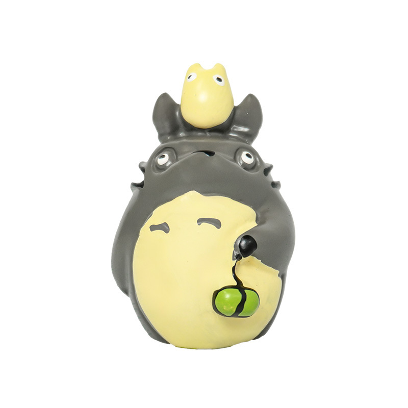 Nuevo estilo Zongzi Totoro Decoración Muñeca Hayao Miyazaki Dibujos animados Serie de micro paisajes Acuario curativo de estilo japonés Nuevo paisaje