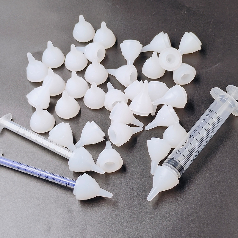 Cross Border Silicone Feeding Nipple and Syringe for Newborn Small Animal Syringe Bionic Nipple