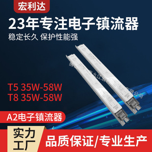 Factory Direct Supply of Honglida A2 Type Iron Shell High-Efficiency Environmentally Friendly Fluorescent Lamp Electronic Ballast 35-55W