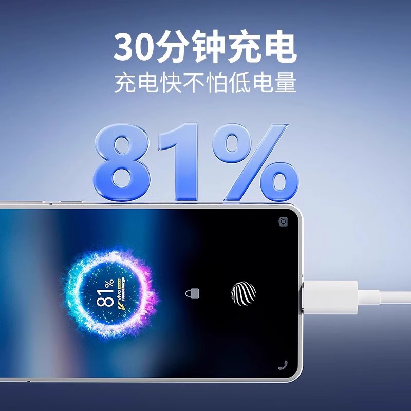 適用VIVO/IQOO數據線USB快充120W/90W/80W/66W/55W/44W/33W閃充線 2