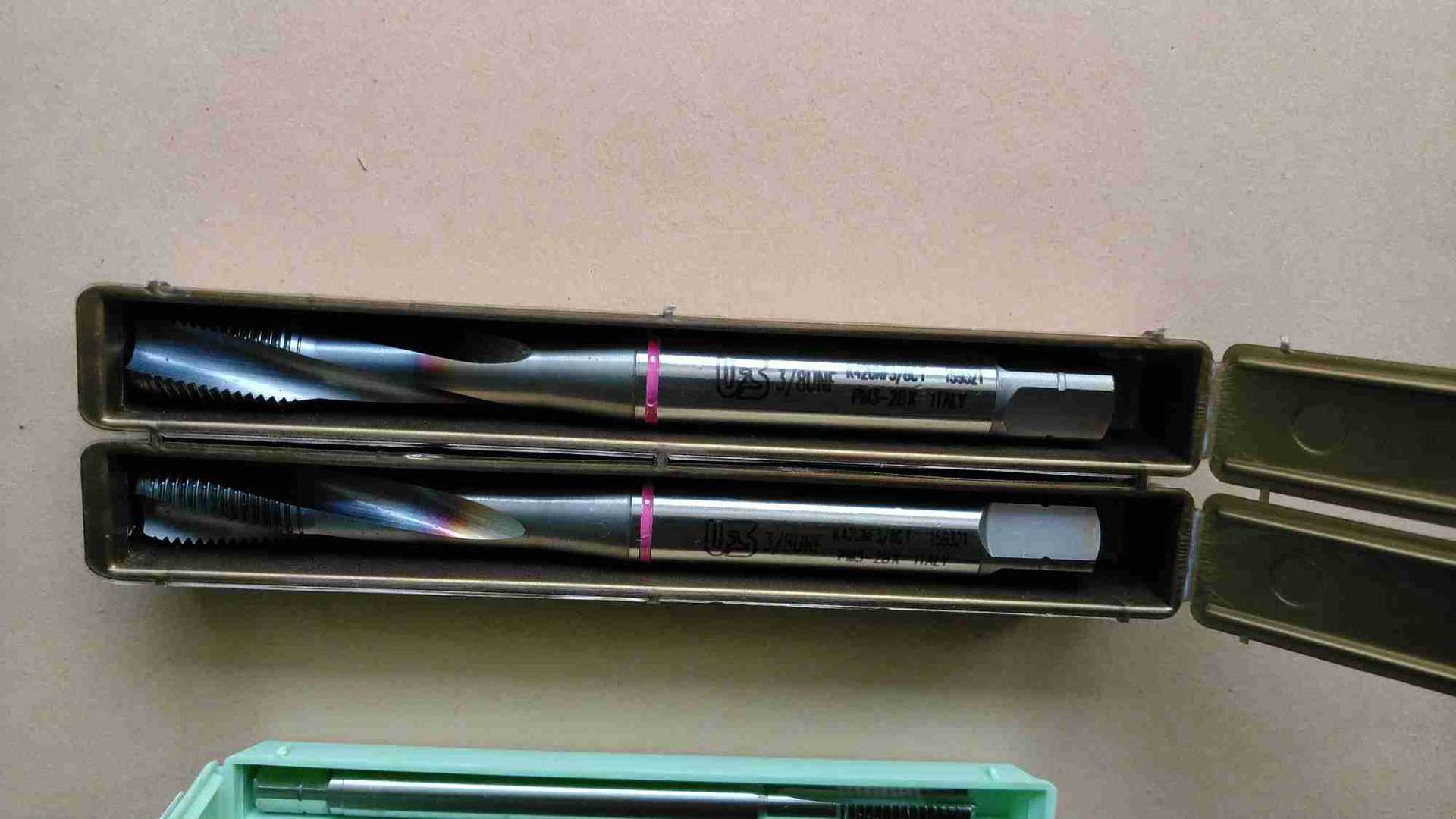 进口涂层镍合金钛合金专用螺旋丝锥UNF3/8-24