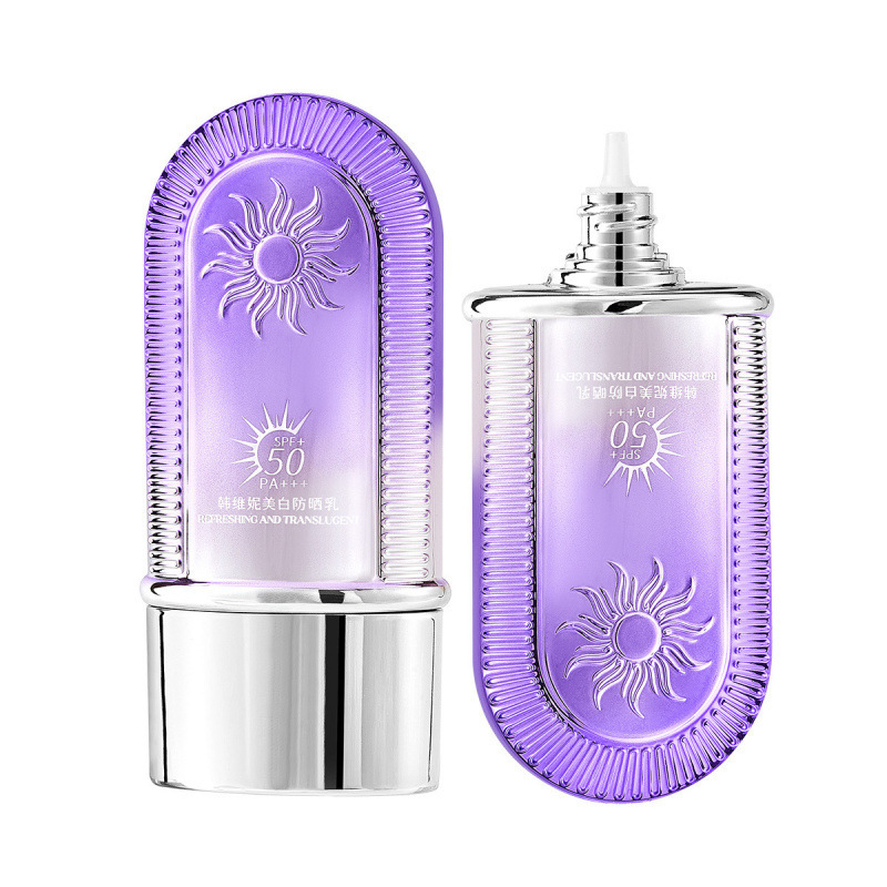 Han Weini 美白日焼け止め SPF50+ 抗 UV、防水、汗防止、偽白、肌の色を明るくする日焼け止め|undefined