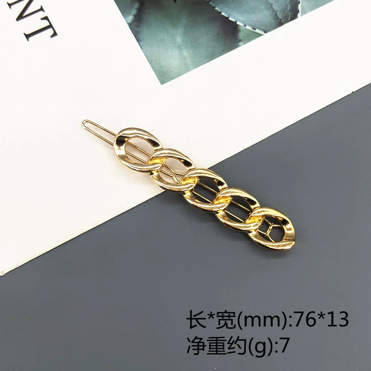 Металлическая зажим для волос, заколка- Crab pin с надписью, аксессуар для волос с бантом, корейский стиль, простой и элегантный дизайн