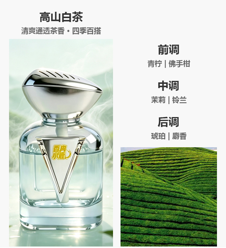 2026 New Car Air Freshener Car Perfume Car Accessories Fragrance Car Interior Perfume Odor Eliminator Decoration