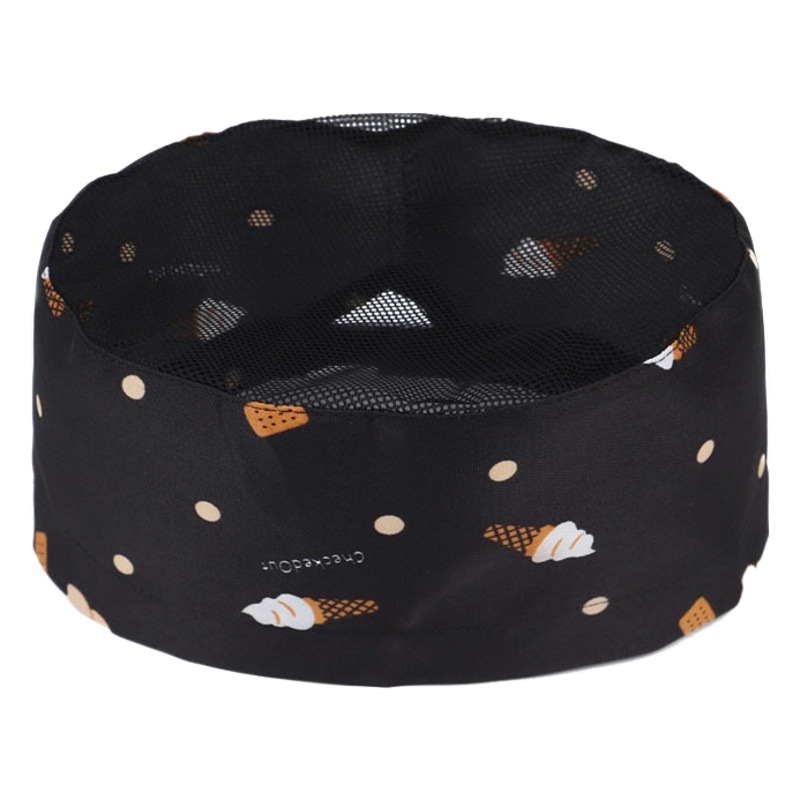 Chef Hat Chef Work Hat Hotel Restaurant Chef Hat West Point Pastry Chef Breathable Mesh Flat Cap