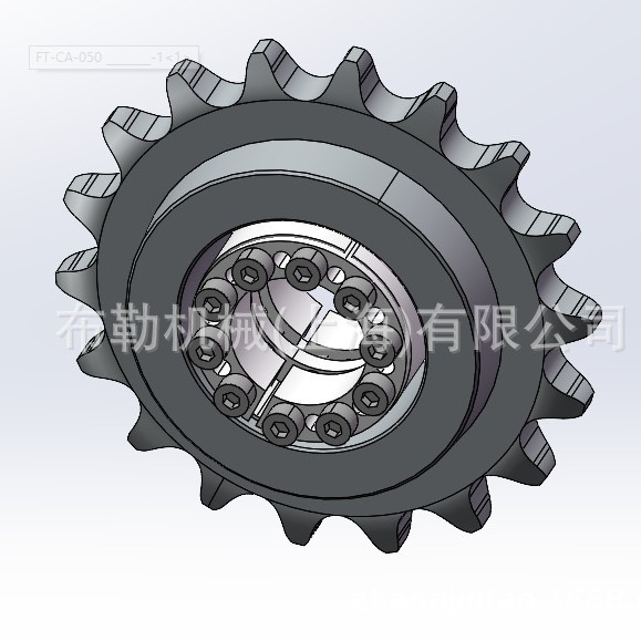 同步轮LCAF5A4HLB/T空调电机用布勒欧标皮带轮胀紧套/锥套/联轴器