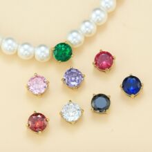 �A�����̨�ʯ��� 6mm����DIY����朴����ʯ���鴮�����