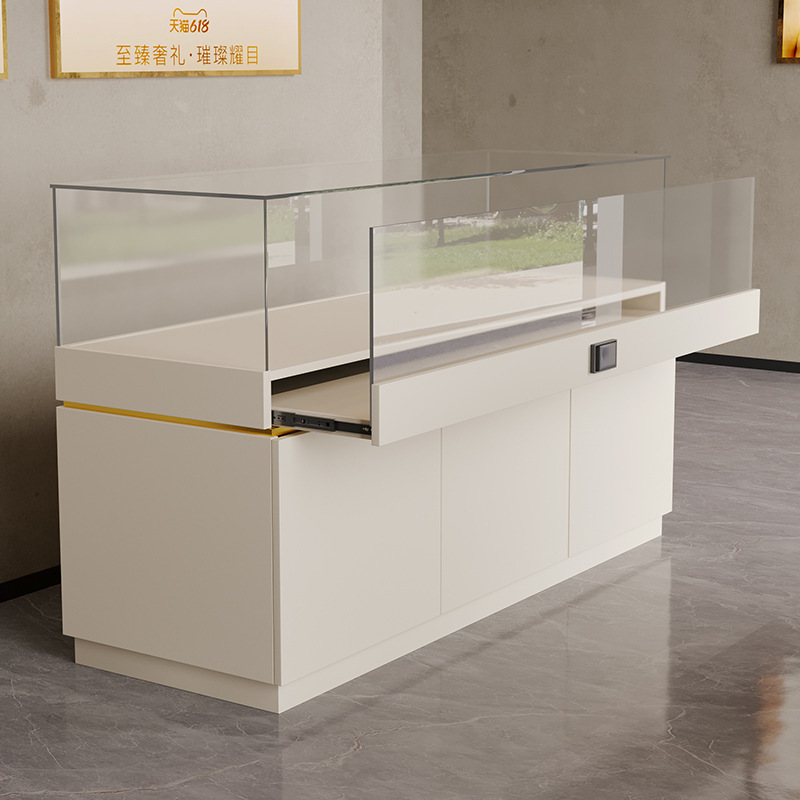 Jewelry Glass Display Counter Exhibition Museum Showcase Mobile Phone Display Cabinet Antique Display Stand Container Minimalist Jewelry Glass Display Counter Exhibition Museum Showcase Mobile Phone Display Cabinet Antique Display Stand Container Minimalist