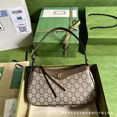 New Ophidia Series small size Handbag Shoulder Underarm Bag Handbag 22FW Kuqi Old Flower Women's Bag