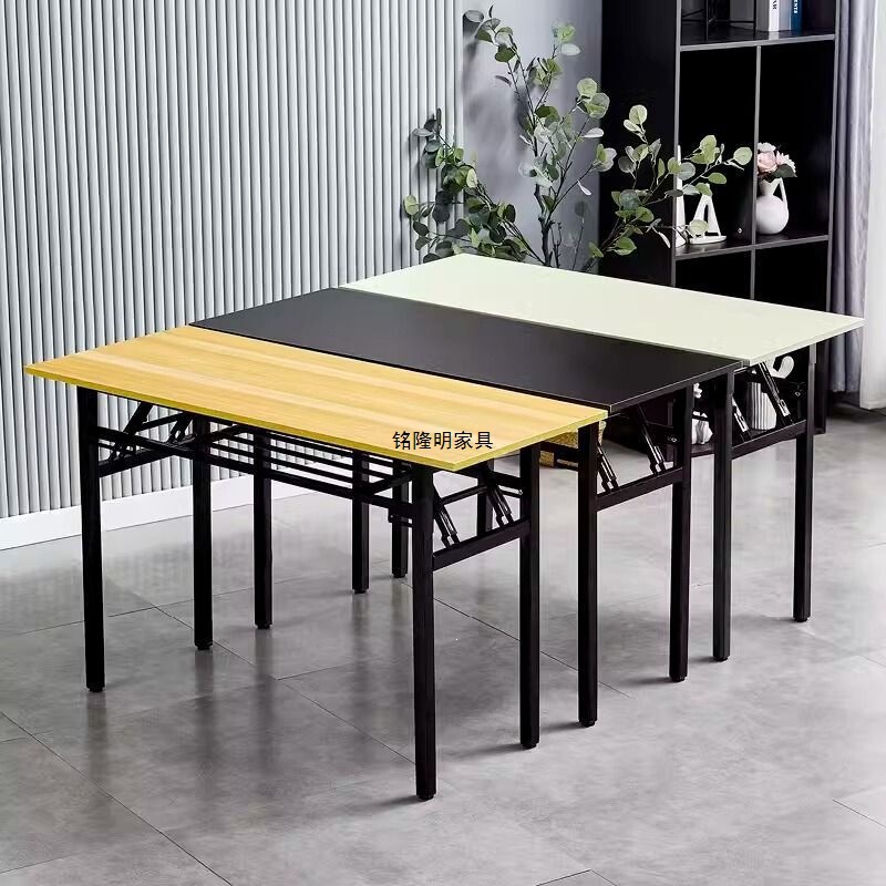 Foldable Table for Home Use, Computer Desk, Training Conference, Dormitory, Student Home Dining Table, Study Small Desk Foldable Table for Home Use, Computer Desk, Training Conference, Dormitory, Student Home Dining Table, Study Small Desk