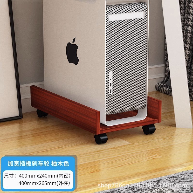 넓어진 티크색 직각 배플(내경 40-24cm) 범용 브레이크 휠