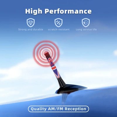 vehicle antenna: Alloy Antenna Signal Receiver