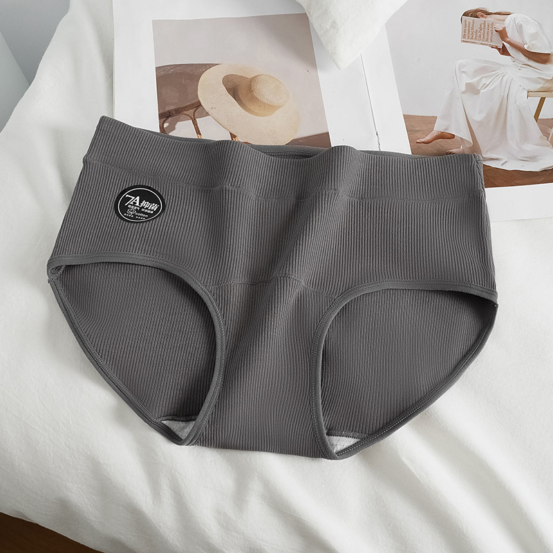 女性用60番手コーマ綿下着、7Aグレード綿クロッチ、ミッドハイウエスト、ヒップカバー、快適で伸縮性の高い女の子用ブリーフ|undefined
