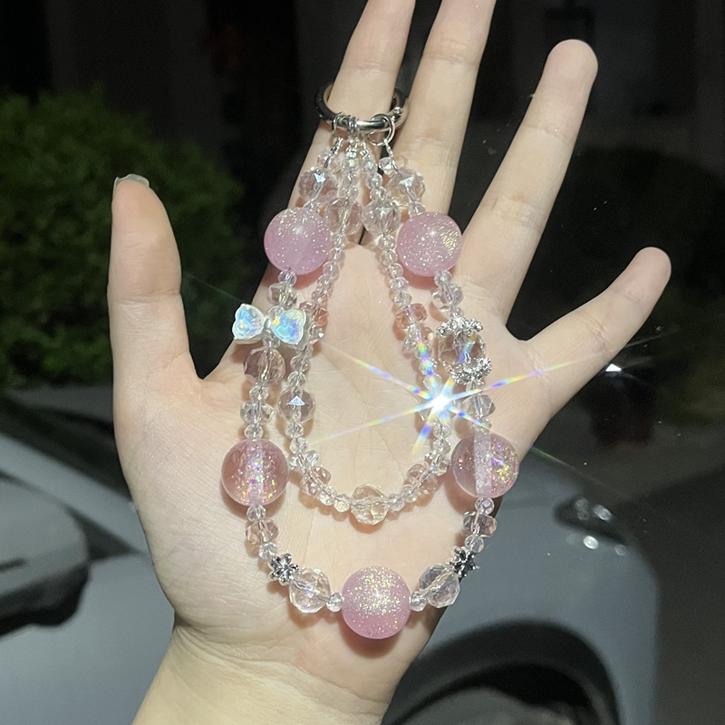 [Designer Edition] Li Chen Crystal Phone Chain Phone Pendant for Women, Exquisite and High-End Creative Phone Accessory