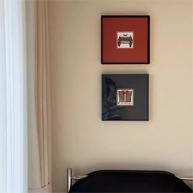 简约多巴胺客厅沙发装饰画高级艺术餐厅玄关壁画小众抽象卧室挂画|undefined