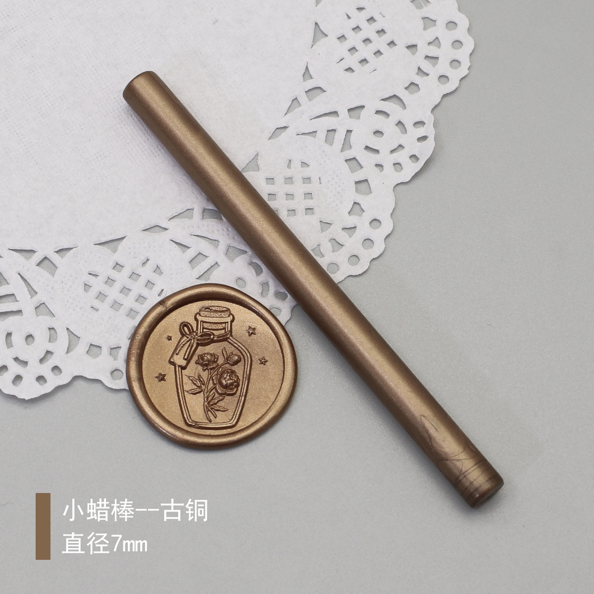 Palo de cera de pintura al fuego 94 colores 10*0,7 cm La barra de cera pequeña redonda se puede mezclar con la pistola de cera se puede utilizar en fábrica al por mayor